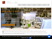 Tablet Screenshot of lejardindelaber.com